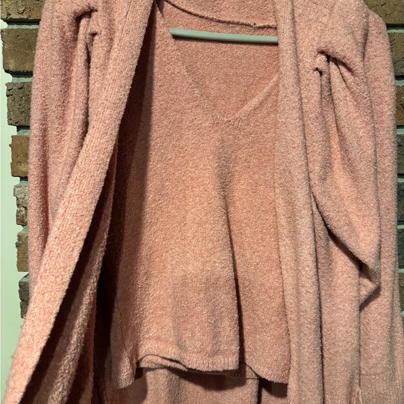 Express Women's Cardigan~2 Piece Set in Soft Pink~Size Large - Picture 4 of 8